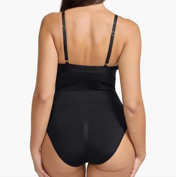 New BCBGMAXAZRIA womens Seamless Waist Sculptor Bodysuit Size Small - Picture 2 of 4